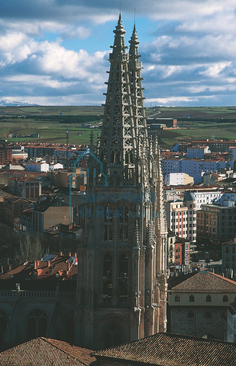 Detalle de la catedral gótica