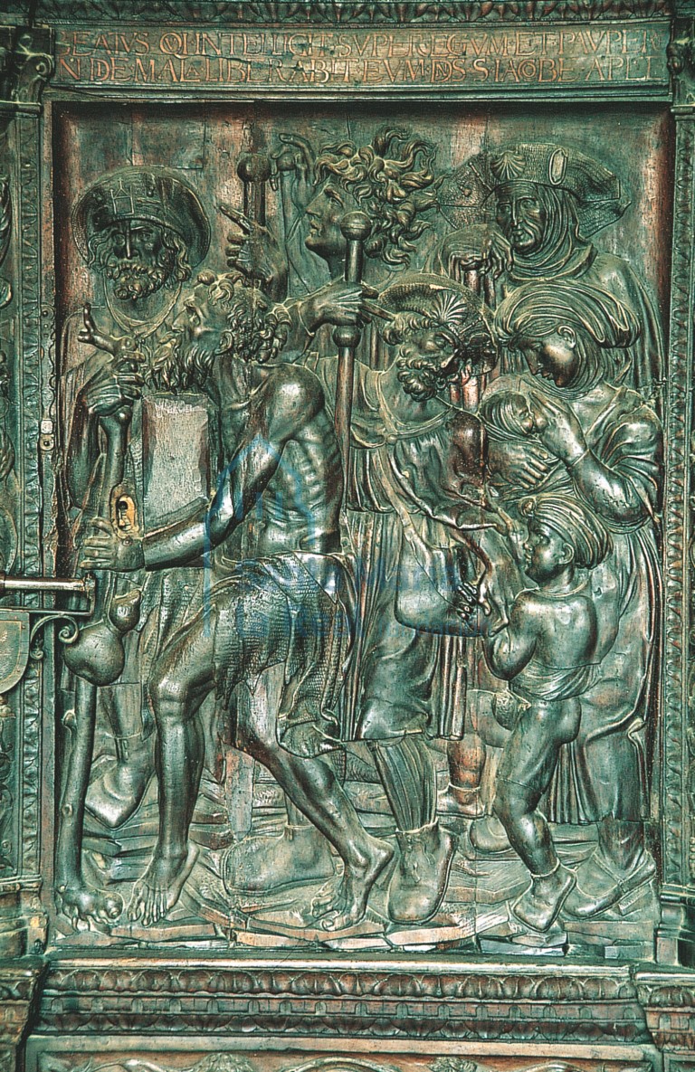 Peregrinos en la puerta del siglo XVI