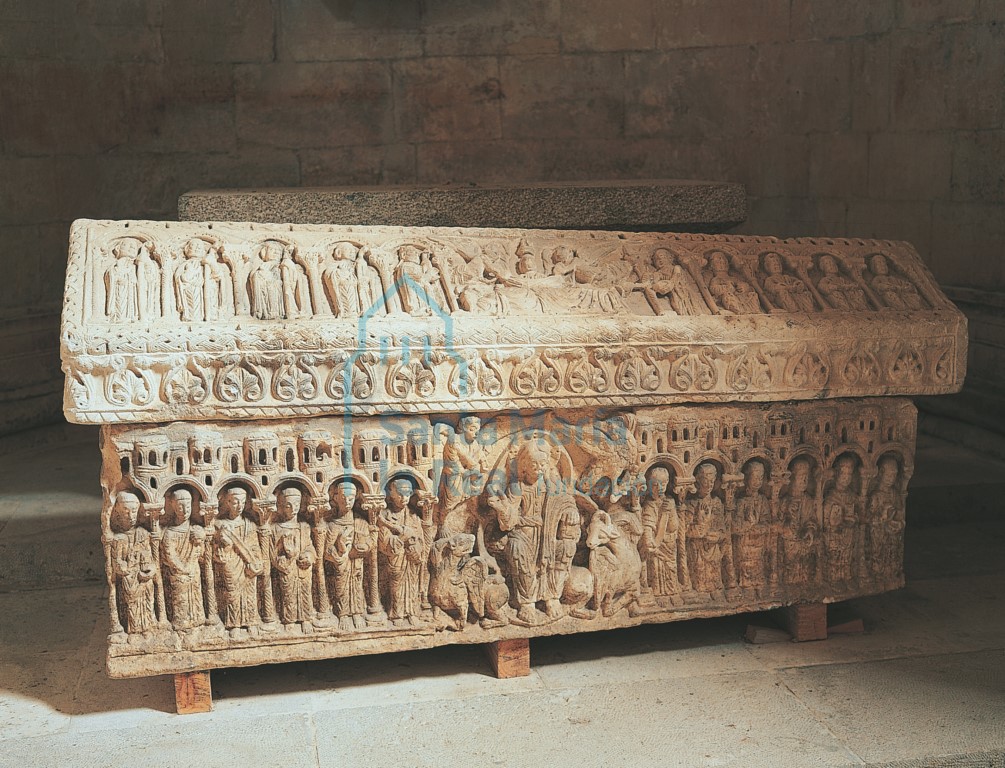Sepulcro de San Juan de Ortega, sarcófago románico