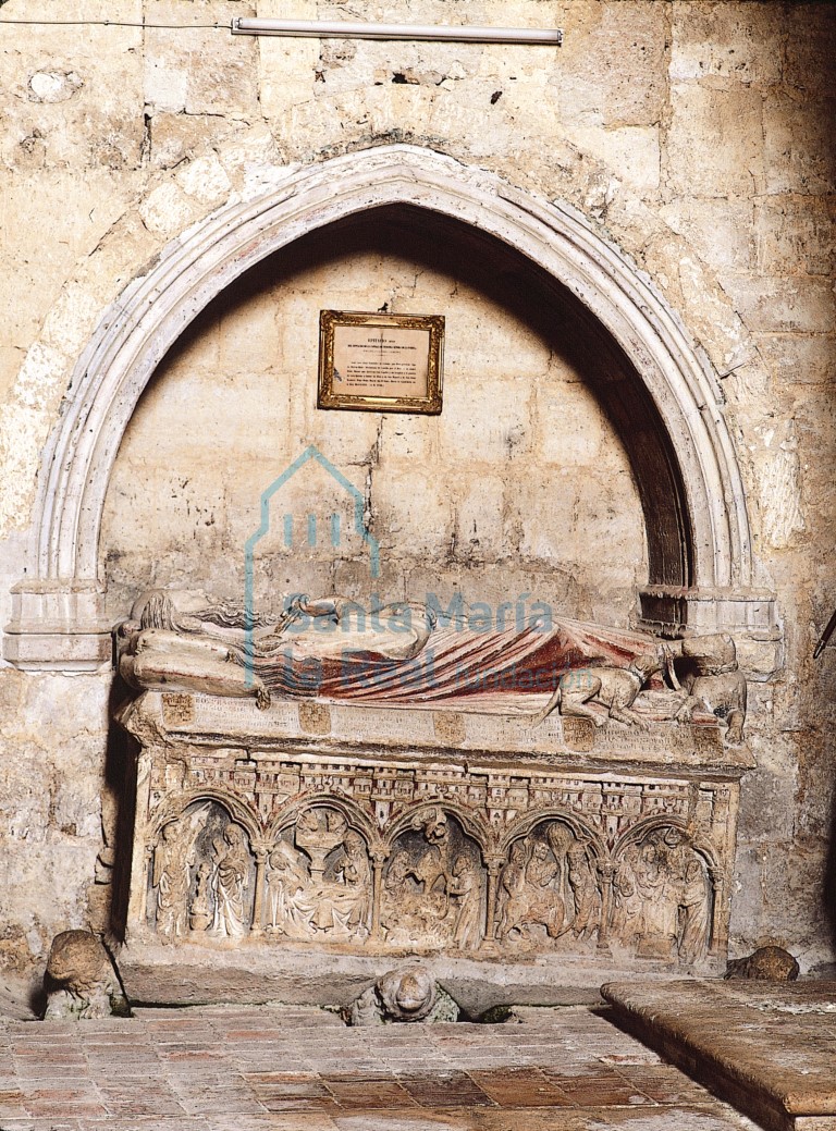 Sepulcros góticos de Juan González de Celada y de su esposa