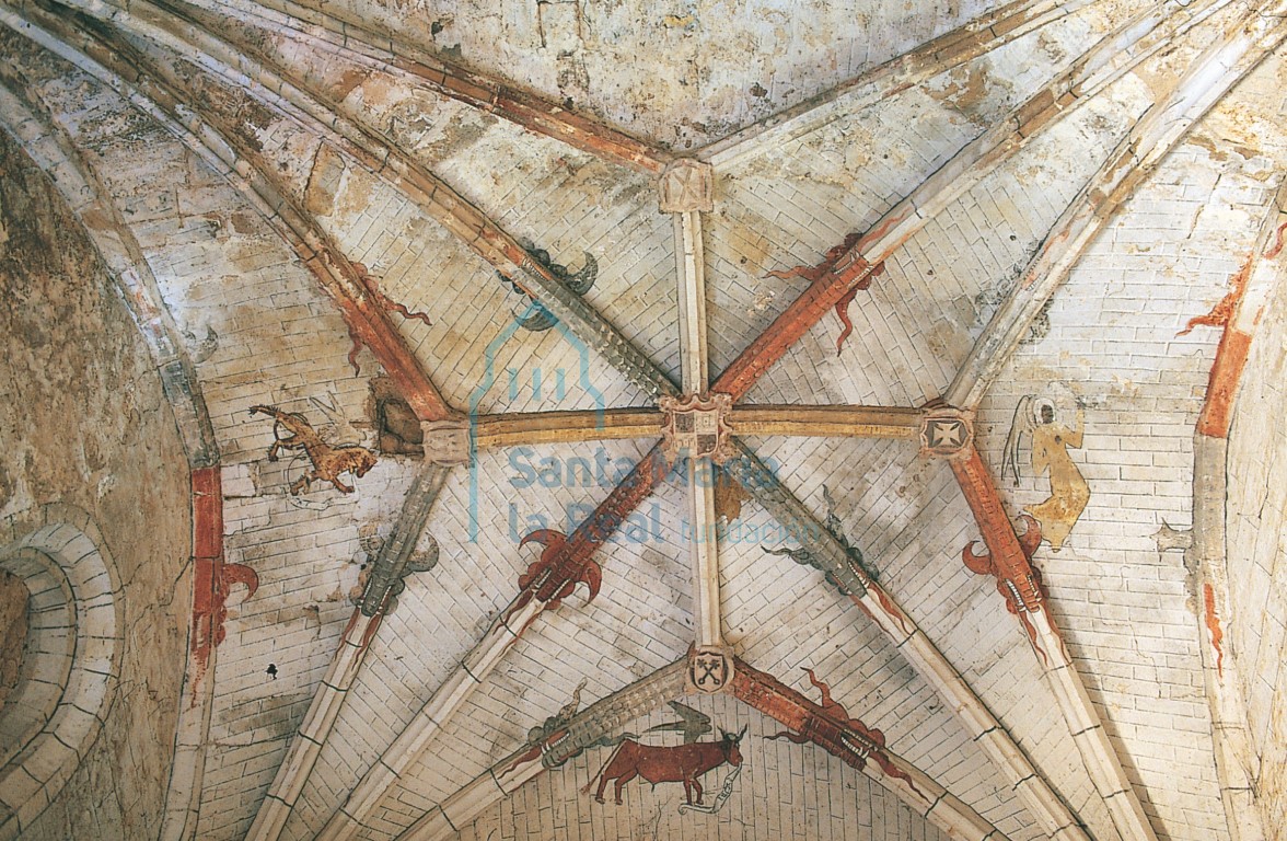 Bóveda gótica de la nave