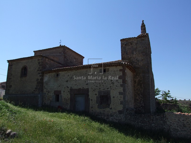 Vista del muro norte