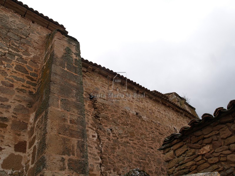 Vista del muro