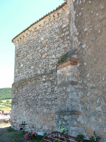 Detalle del muro norte