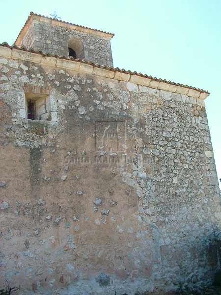 Detalle del muro norte