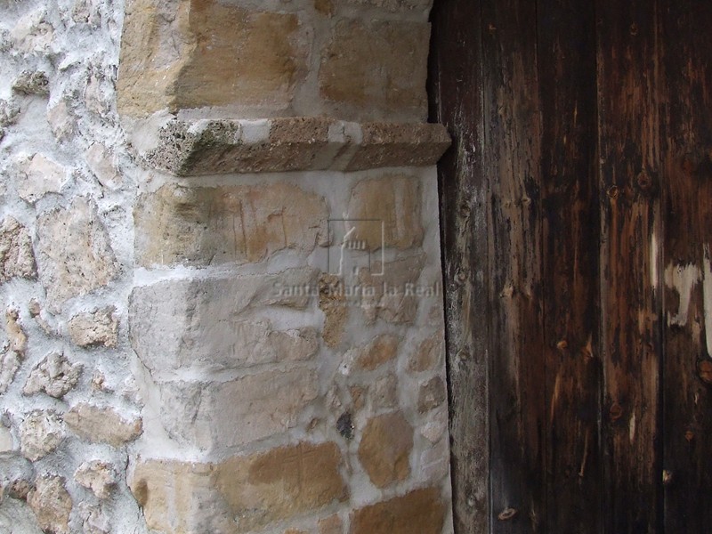 Detalle del arco de ingreso