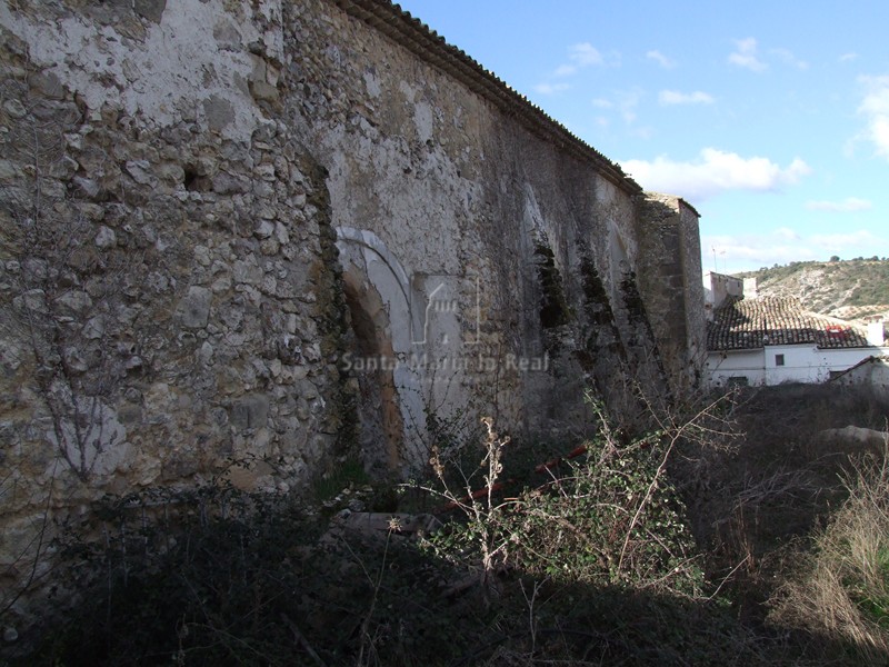 Vista del muro