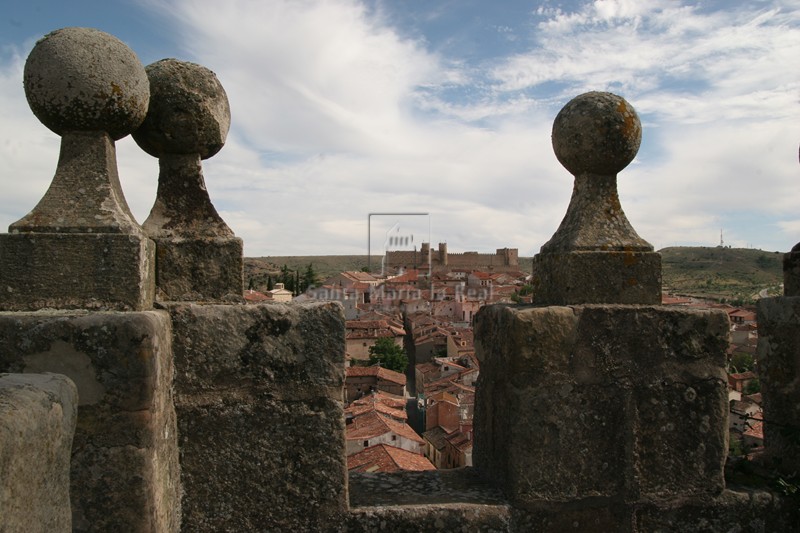 Vista del castillo desde la Catedral