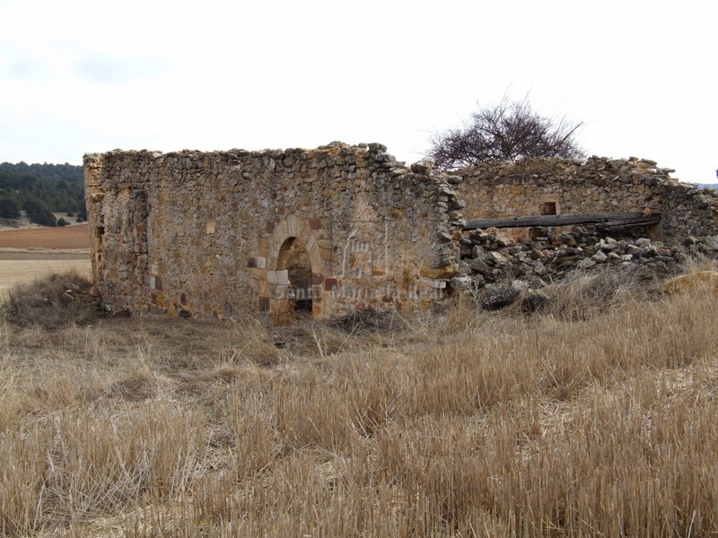 Vista del muro norte