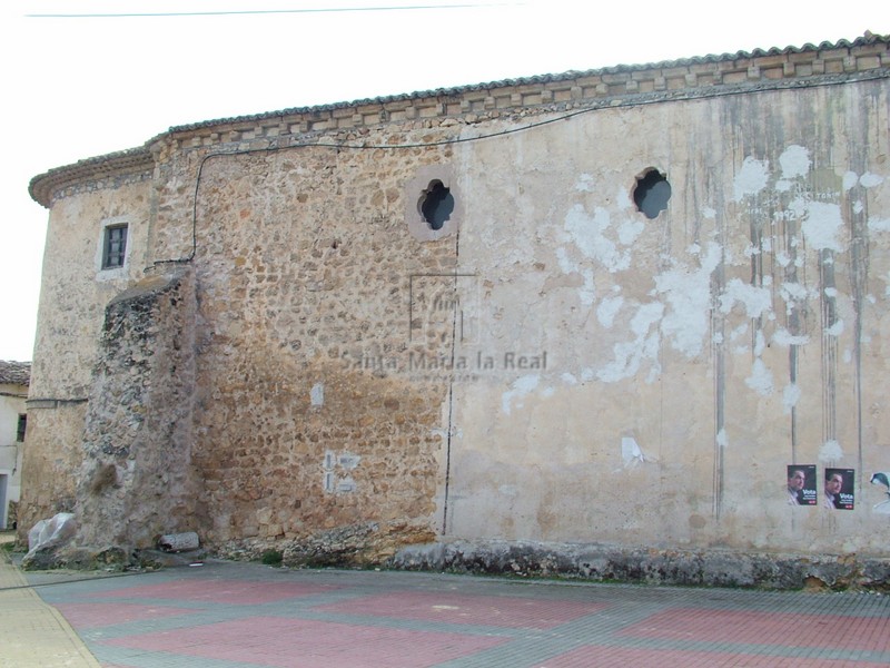 Vista del muro norte