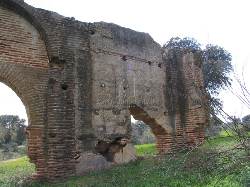 Vista de las arcadas