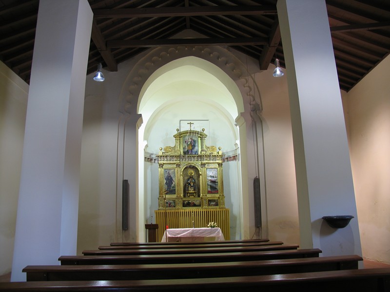 Interior del templo