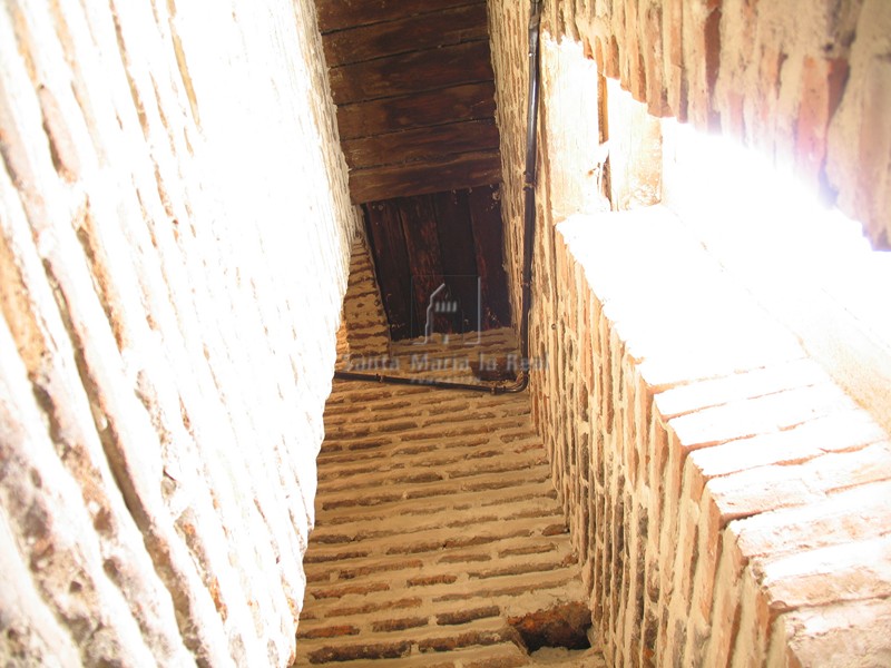 Interior de la escalera