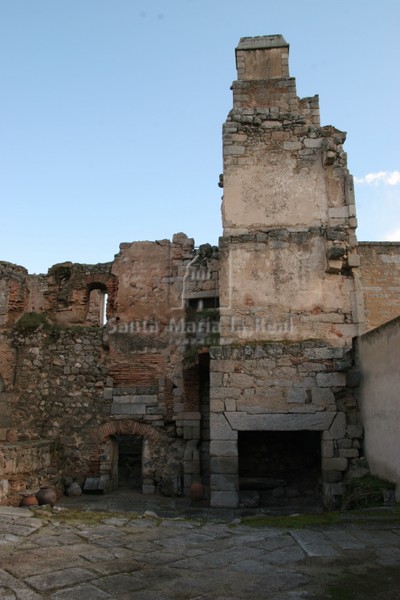 Vista del interior del monasterio