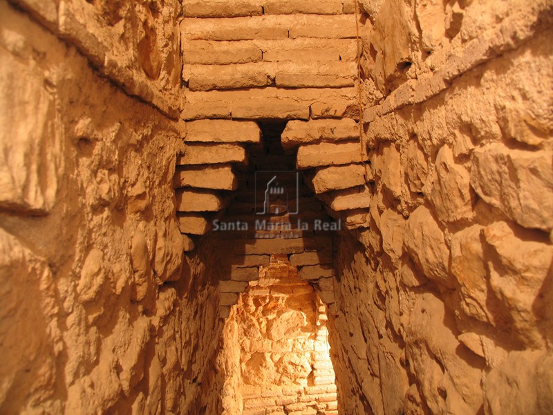 Bovedillas del interior de la escalera de la torre
