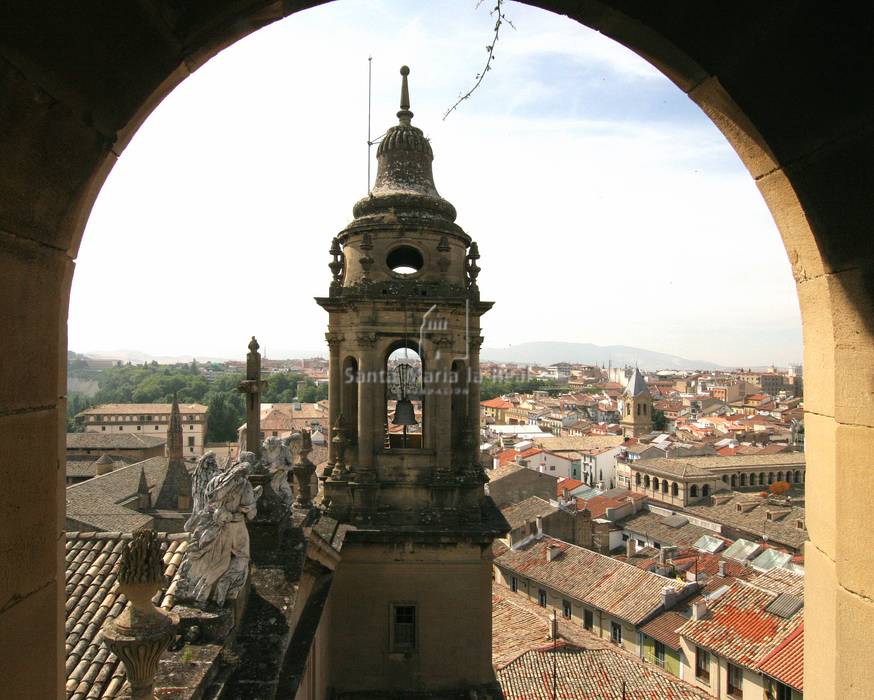 Vista de Pamplona desde la catedral