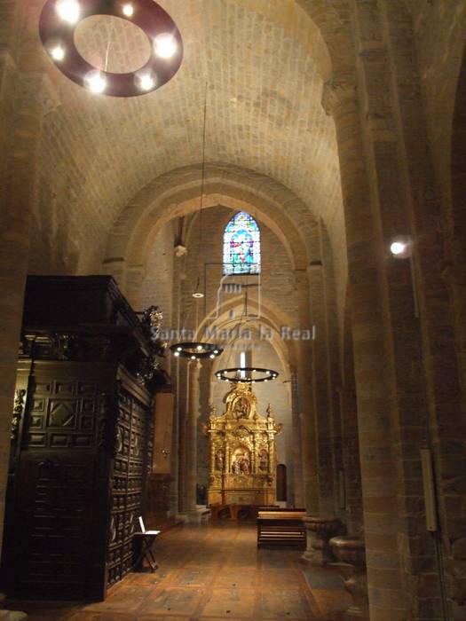 Interior de la nave septentrional