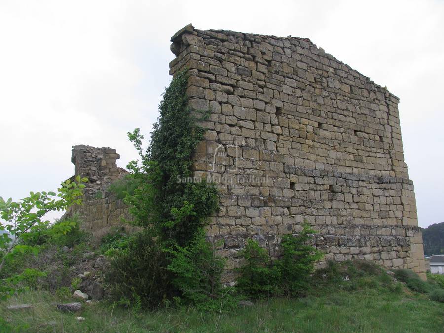 Vista exterior desde el oeste