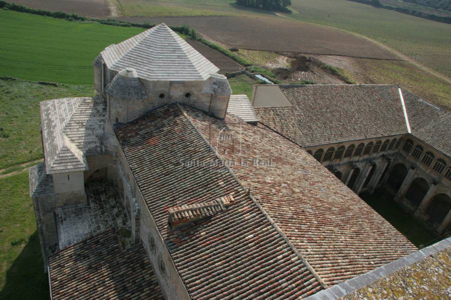Vista aerea del Monasterio