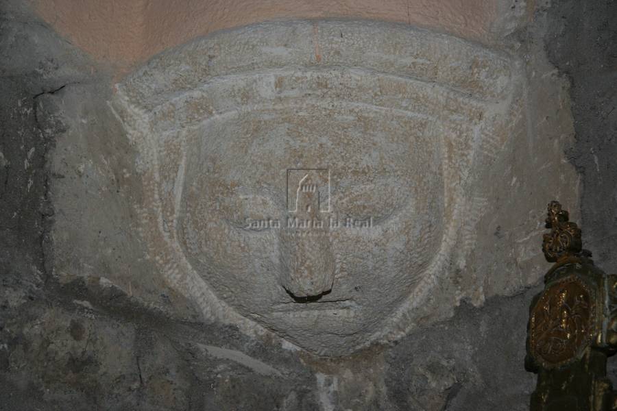 Detalles de la bóveda de la sacristía
