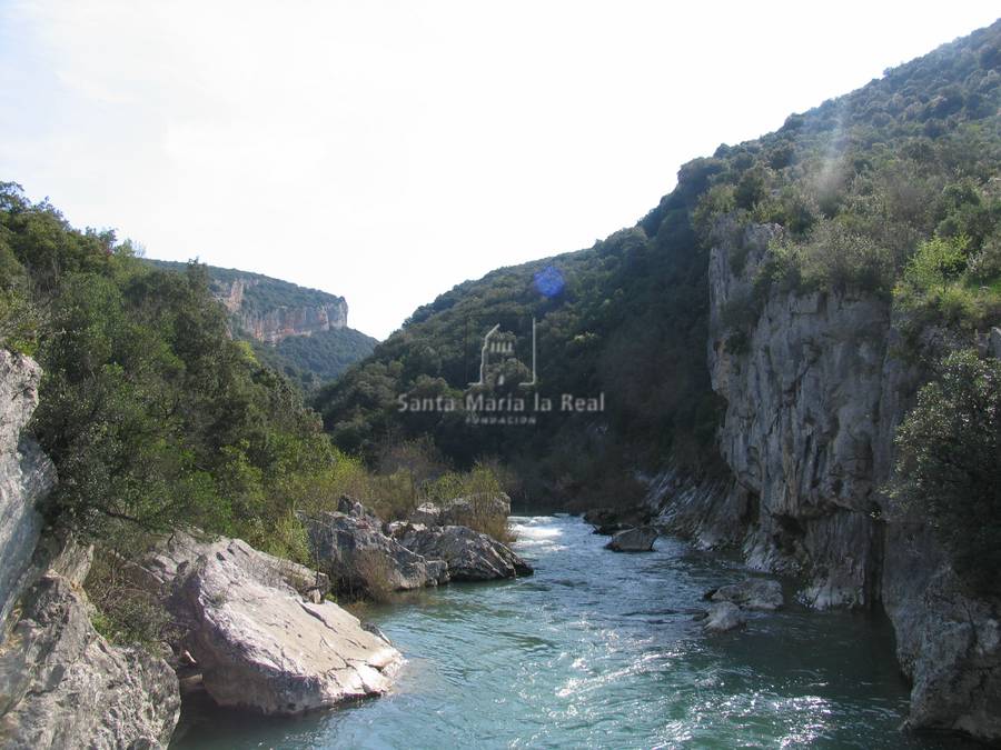 Paisaje de la garganta de la Foz de Arbayún