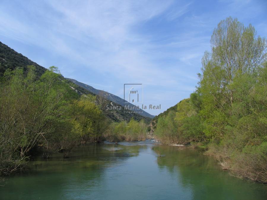 Paisaje de la garganta de la Foz de Arbayún