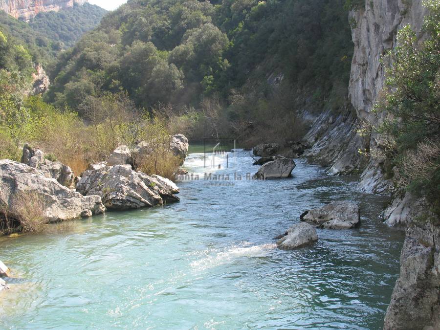 Paisaje de la garganta de la Foz de Arbayún