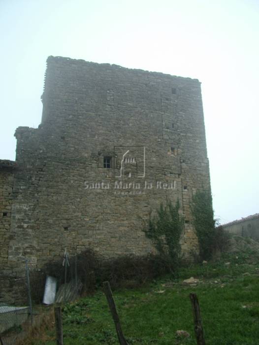 Exterior del frente occidental y de la torre