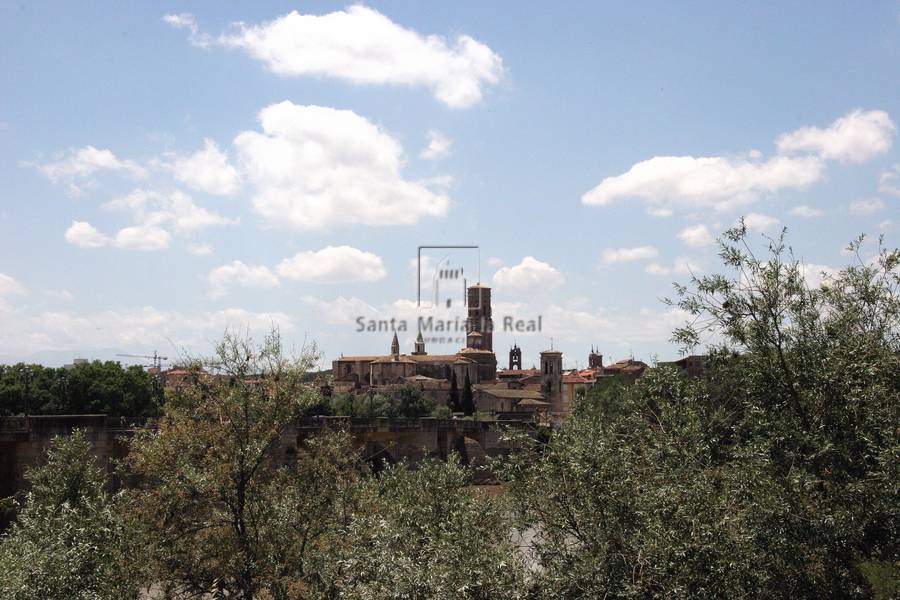 Vista de la iglesia desde el río