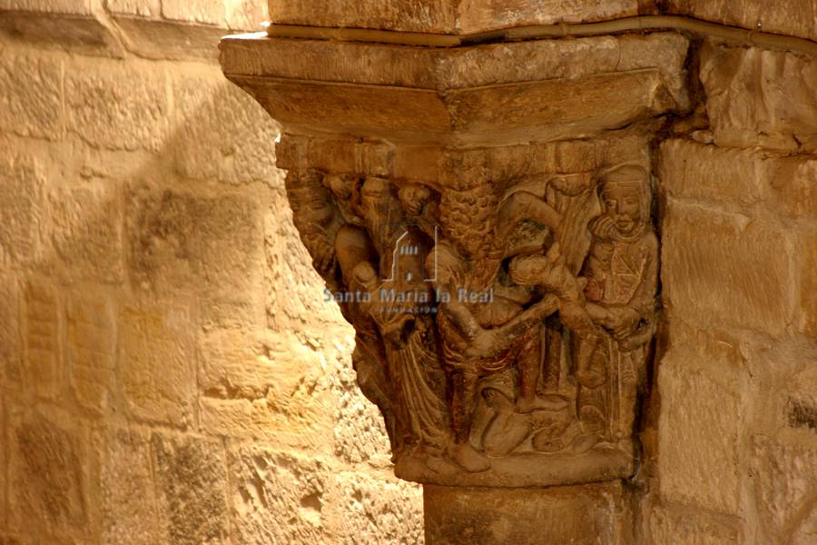 Capitel del interior. Matanza de los Inocentes