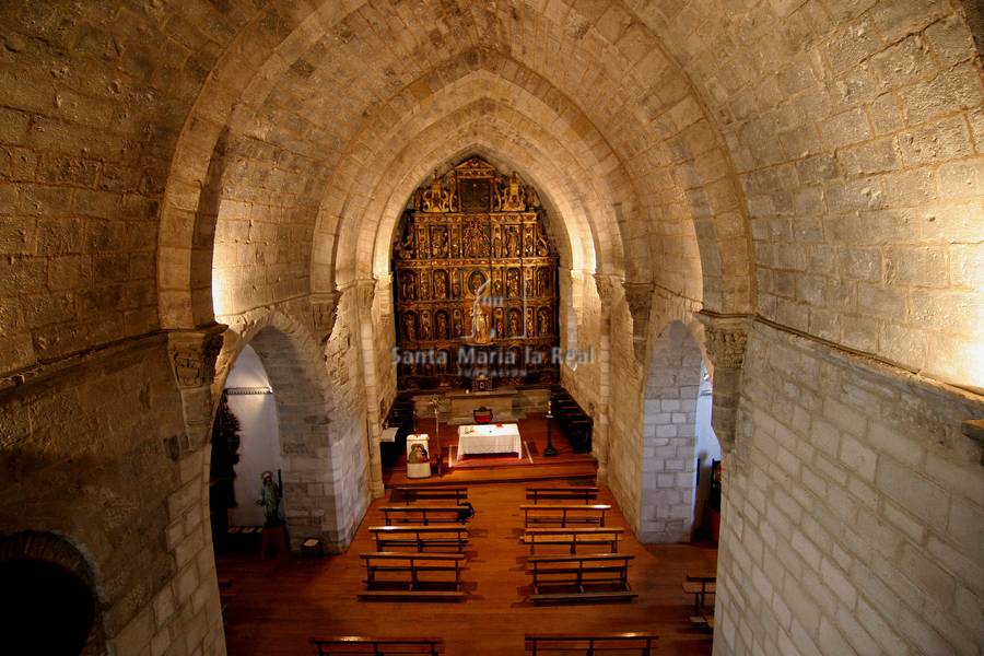 Vista interior desde el coro