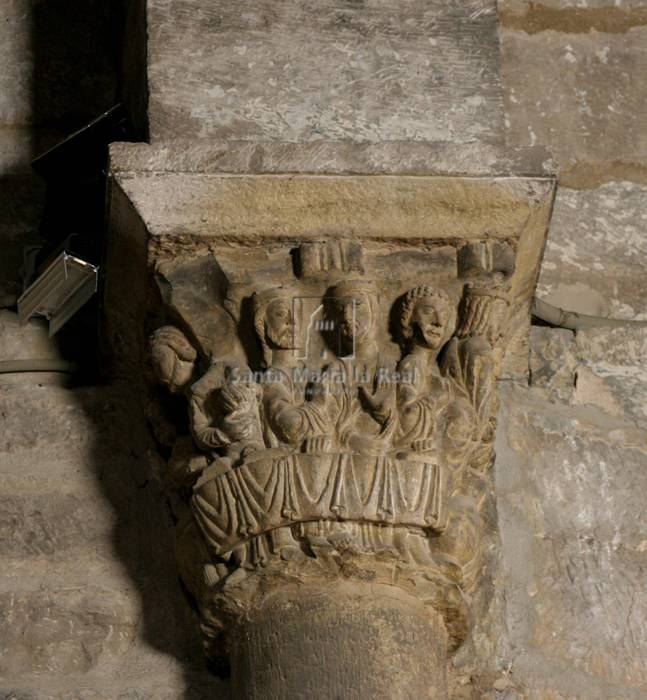 Capitel del interior. Bodas de Caná