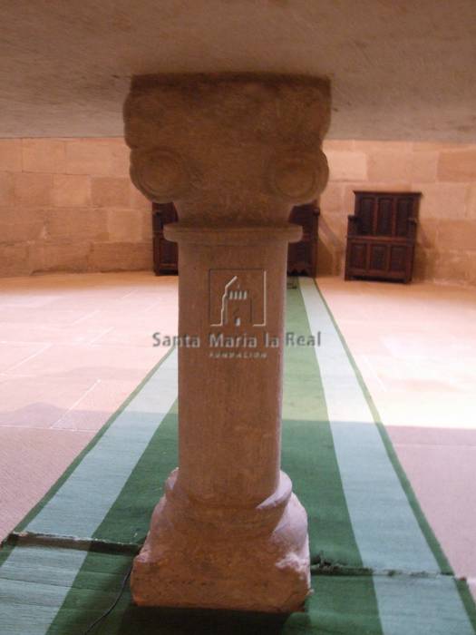 Detalle de la mesa del altar