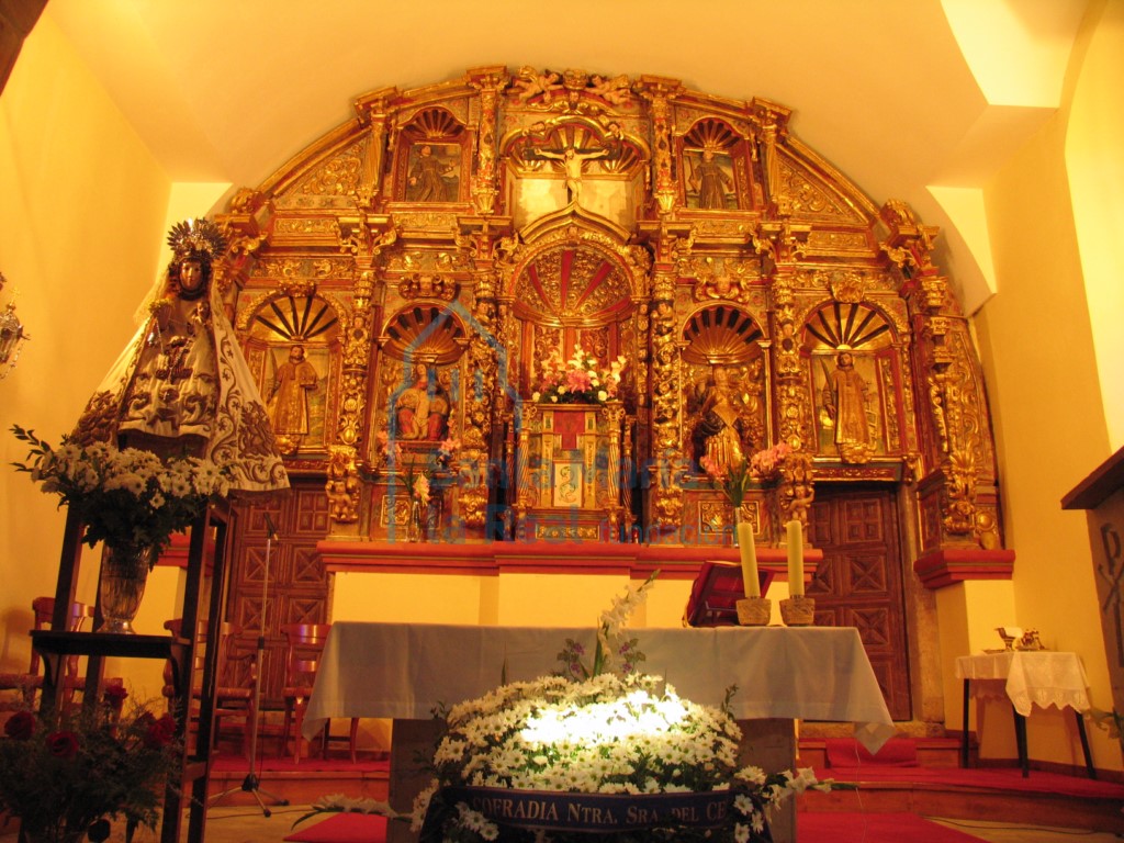 Vista del ábside de la iglesia