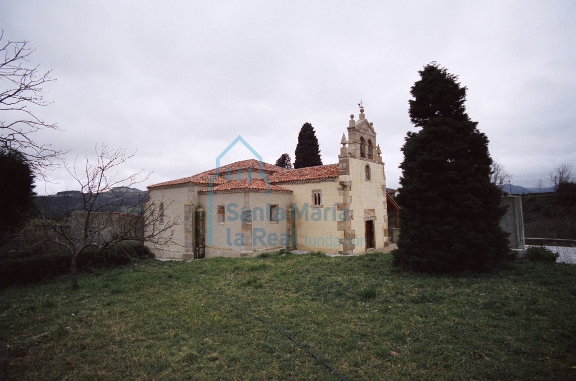 Vista general exterior desde el noroeste