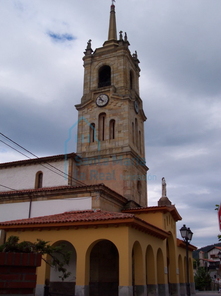 Actual iglesia de San Cristobal