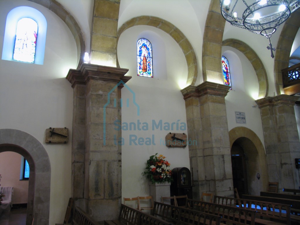 Interior desde la cabecera