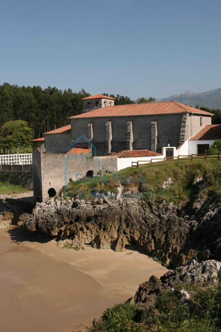 Panorámica desde la playa. Lado norte