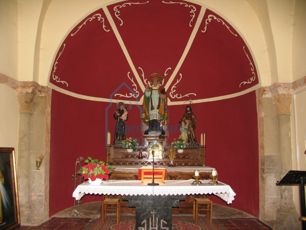 Interior del ábside