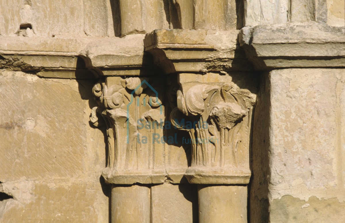 Capiteles. Detalle de la Iglesia del Monasterio