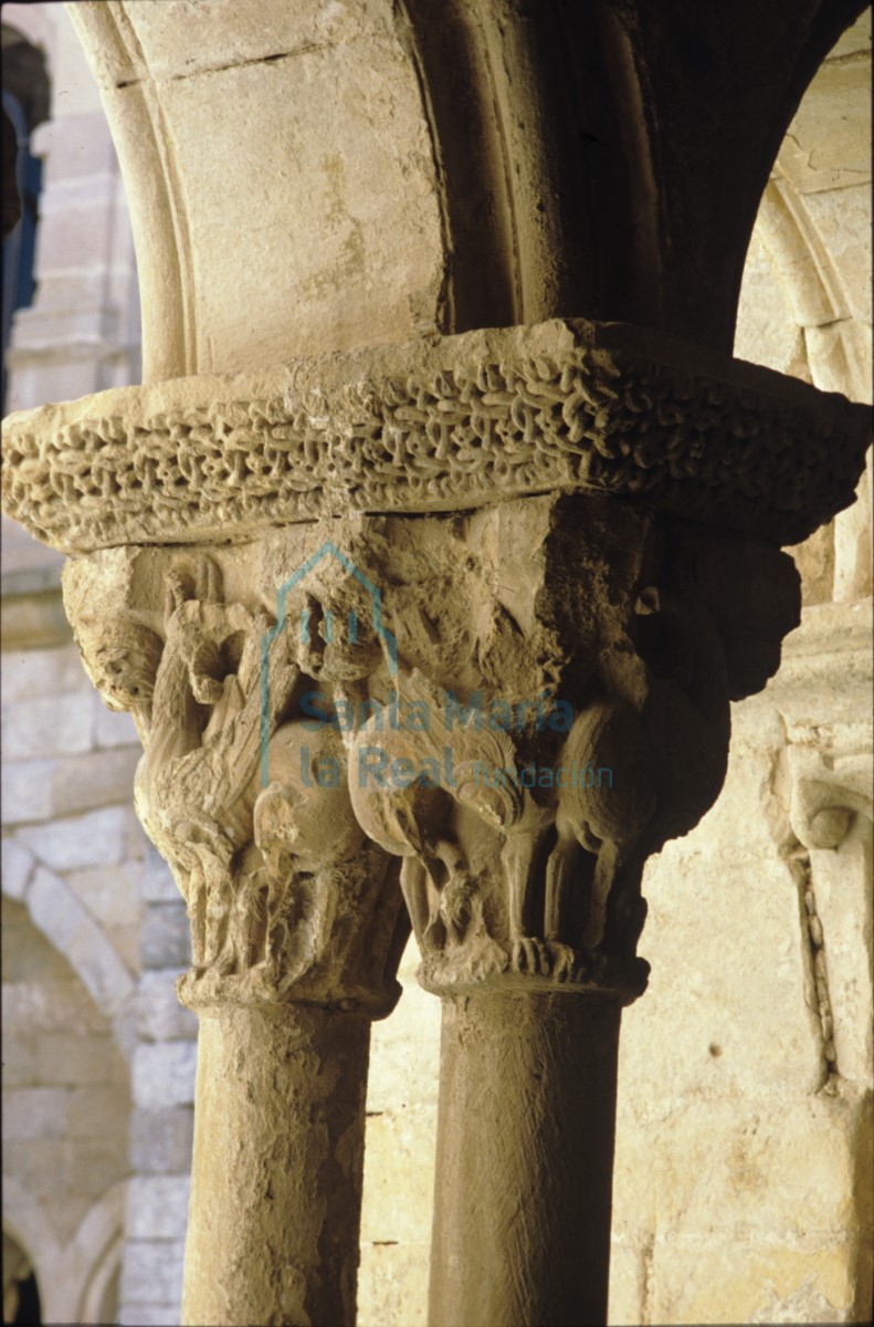 Capiteles. Claustro del Monasterio