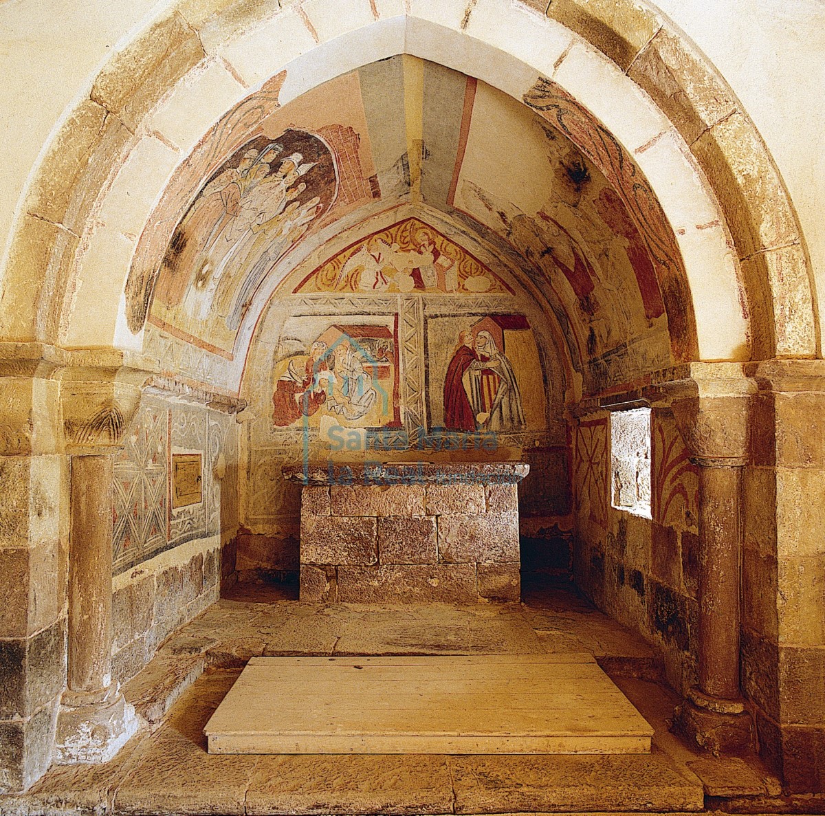 Interior despues de la última restauración