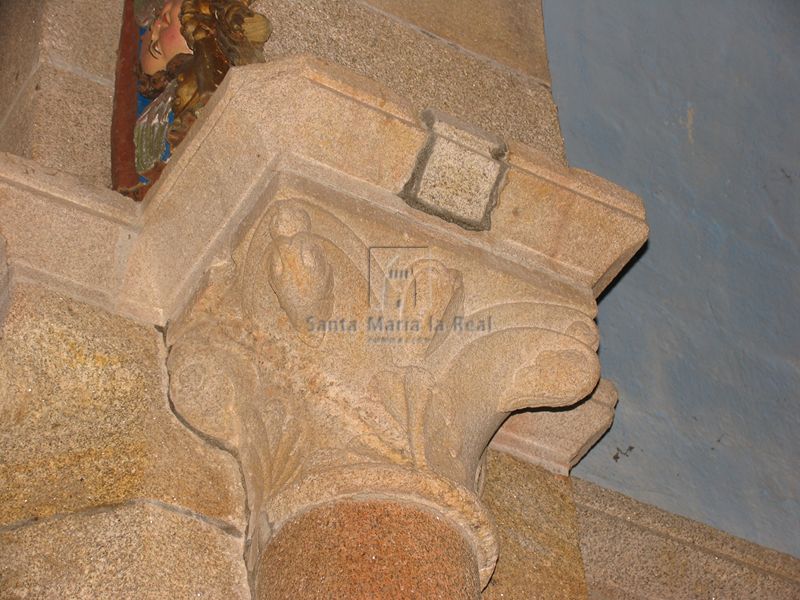 Capitel septentrional del arco triunfal