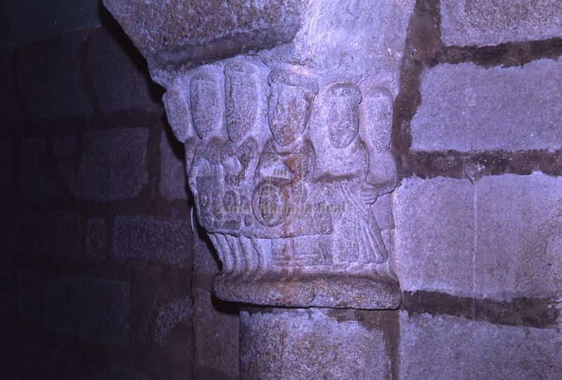 Capitel segundo de la capilla septentrional