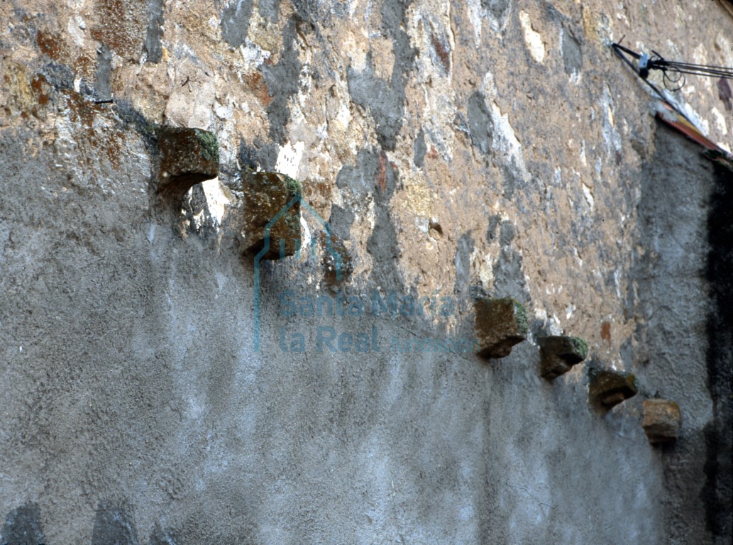 Detalle del muro