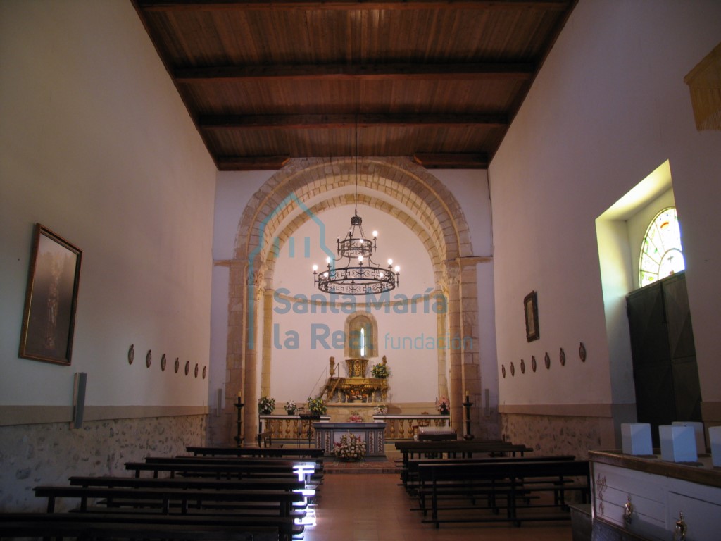 Interior de la nave