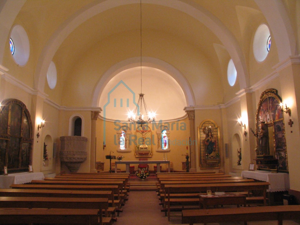 Interior de la nave