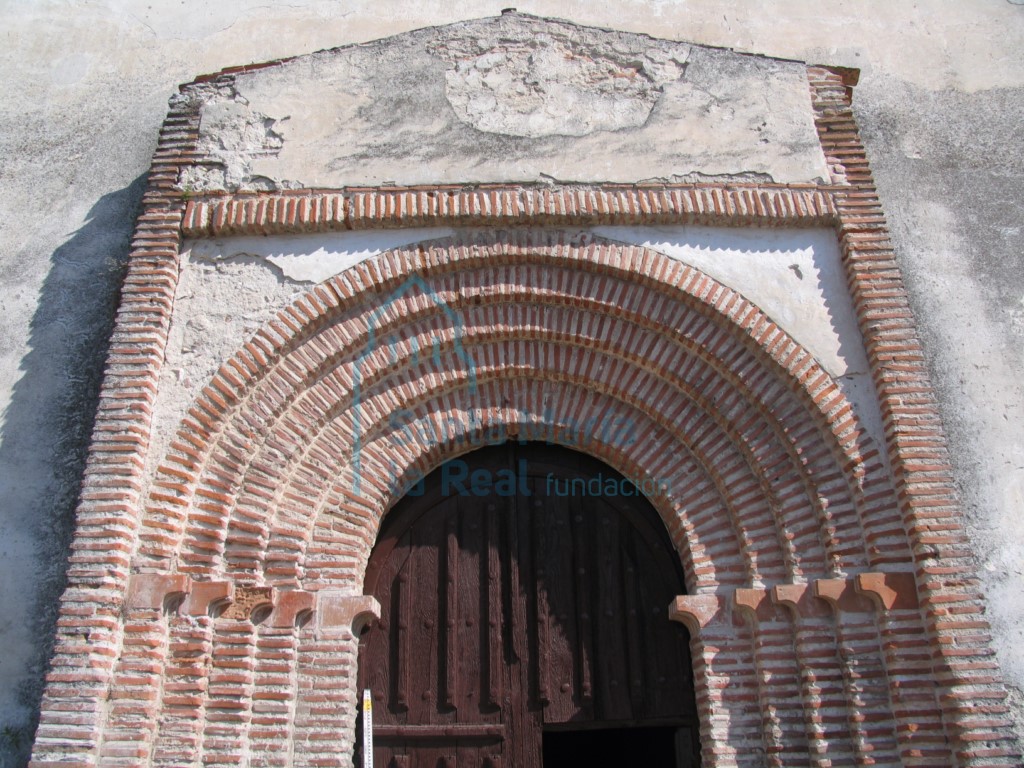 Detalle de la portada meridional