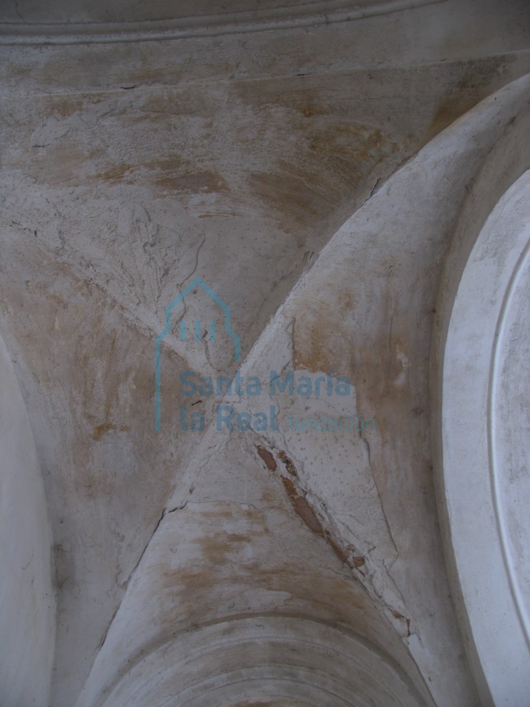 Detalle de una bóveda de la nave norte