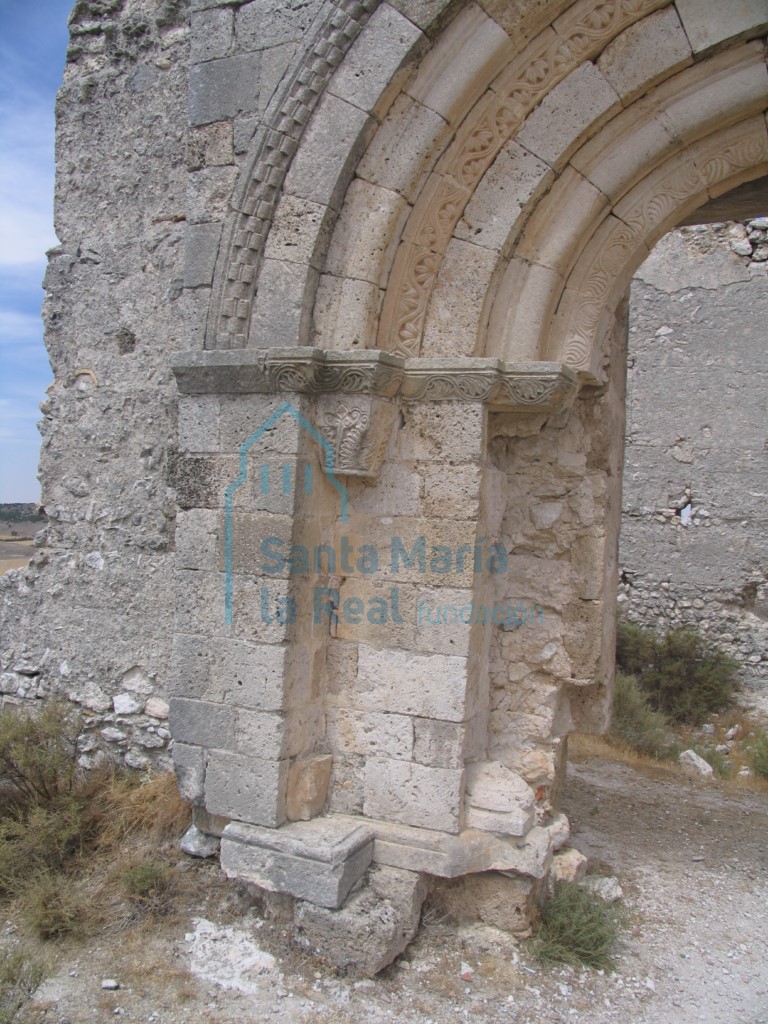 Detalle de la portada